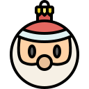 pelota de navidad icon