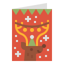 tarjeta de navidad icon