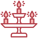 lámpara de diwali icon