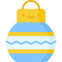 pelota de navidad icon