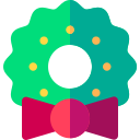 corona de navidad icon