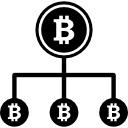 gráfico de línea descendente de bitcoin 