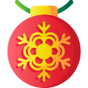 pelota de navidad icon