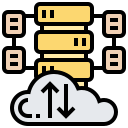 Cloud storage icon