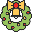 corona de navidad icon