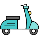 scooter vespa icon