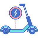 scooter electrico icon