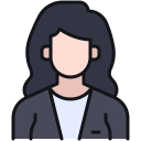 mujer de negocios icon