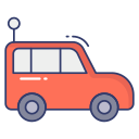 Toy car icon