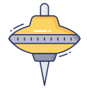 Spinning top icon