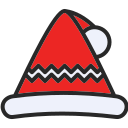 sombrero de santa icon