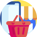 las compras en línea icon