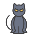 gato negro icon