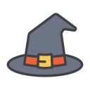 sombrero de bruja icon