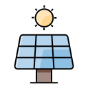 panel solar icon