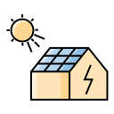 casa solar icon