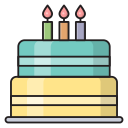 pastel de cumpleaños icon