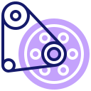 correa de distribución icon