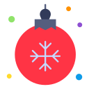 pelota de navidad icon