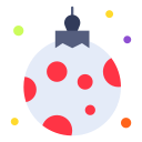 pelota de navidad icon