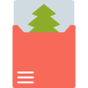 tarjeta de navidad icon