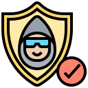 la seguridad cibernética icon