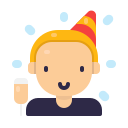 feliz año nuevo icon