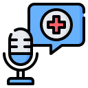 podcast de salud icon