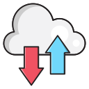 transferencia de datos icon