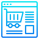 las compras en línea icon