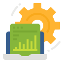 gráfico de crecimiento icon