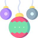 pelota de navidad icon