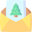 tarjeta de navidad icon