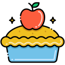 pie de manzana icon