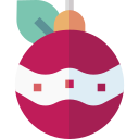 pelota de navidad icon