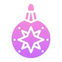 pelota de navidad icon