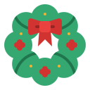 corona de navidad icon