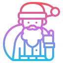 Santa claus icon