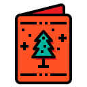 tarjeta de navidad icon