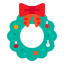 corona de navidad icon