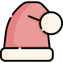 sombrero de santa icon