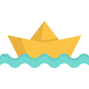 barco de papel icon