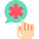 cursor de mano icon