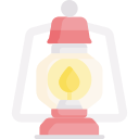 lámpara de kerosene icon