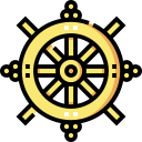 rueda del dharma icon