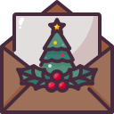 tarjeta de navidad icon