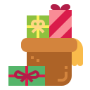 bolsa de navidad icon