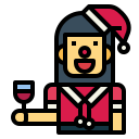 fiesta de navidad icon