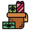 bolsa de navidad icon