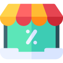 las compras en línea icon